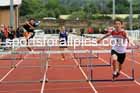 Hurdles, 2026 Northumberland Schools Track and Field, Wentworth, Hexhan. Photo: David T. Hewitson/Sports for All Pics